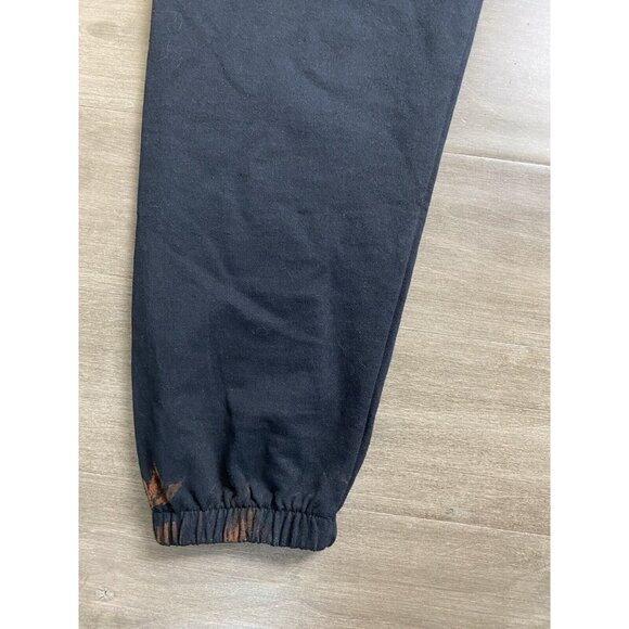 Boys Lie Black Joggers with Blue and Red Flame Design - Picture 6 of 12